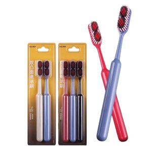 Convex Wide & Thin Adult Gum-Protecting Toothbrush